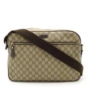 Gucci Vintage Pre-owned Plast axelremsvskor Beige, Dam