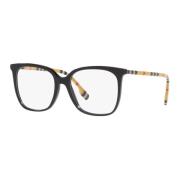 Burberry Svarta Glasögonramar Louise BE Black, Unisex