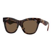 Burberry Trendiga solglasögon med modell Be4418 Brown, Unisex