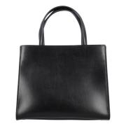 Salvatore Ferragamo Elegant Gros Grain Stil Black, Dam