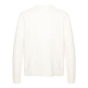 Jil Sander Kräm Sweaters för Kvinnor Beige, Herr