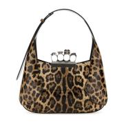 Alexander McQueen Jewelled Hobo Axelväska Multicolor, Dam