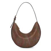 Etro Essential Hobo Väska Brown, Dam