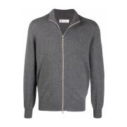 Brunello Cucinelli Lyxiga Tröjor Kollektion Gray, Herr