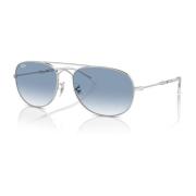 Ray-Ban Klassiska Pilot Solglasögon Bain Bridge Gray, Unisex