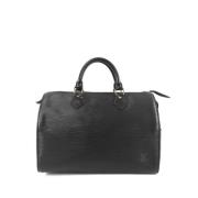 Louis Vuitton Vintage Pre-owned Laeder louis-vuitton-vskor Black, Dam