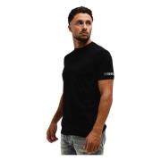 Dsquared2 Ikonisk Svart Rund Hals T-Shirt Herr Black, Herr