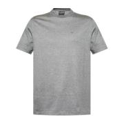 Emporio Armani T-shirt med rund halsringning Gray, Herr