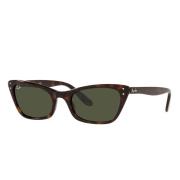 Ray-Ban Vintage Cat-Eye Solglasögon Lady Burbank Brown, Unisex