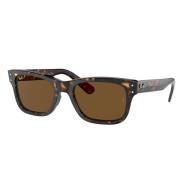 Ray-Ban Polariserade solglasögon MR Burbank Rb2283 Brown, Unisex