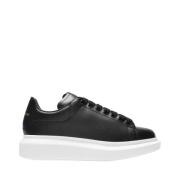 Alexander McQueen Canvas sneakers Black, Dam