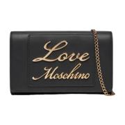 Love Moschino Dam Axelväska Black, Dam