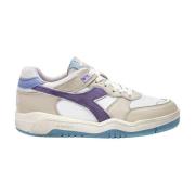 Diadora Låg Topp Unisex Sneakers i Syntetisk Läder Multicolor, Dam