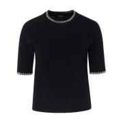 Max Mara Svart Apollo Tröja Black, Dam