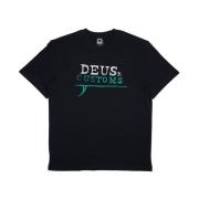 Deus Ex Machina Våg Box Fit Tee Black, Herr