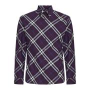 Burberry Stiliga Mode Tillbehör Kollektion Purple, Herr