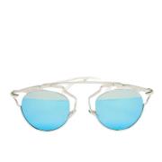 Dior Vintage Pre-owned Acetat solglasgon Blue, Dam