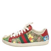 Gucci Vintage Pre-owned Belagd canvas sneakers Multicolor, Dam