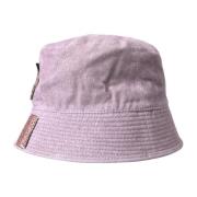 Dolce & Gabbana Ljusbrun Nylon Canvas Bucket Hat Brown, Herr