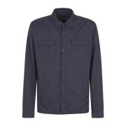 Herno Ecoage Skjortjacka Blue, Herr