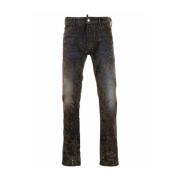 Dsquared2 Klassisk Jeansstil 727 Gray, Herr