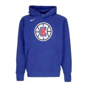 Nike NBA Essential Fleece Hoodie Los Angeles Clippers Blue, Herr