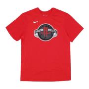 Nike Houston Rockets Logo Tee Röd Red, Herr