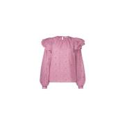 Fabienne Chapot Rosa Blommig Bailey Top Pink, Dam