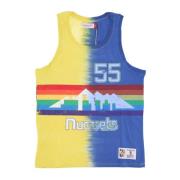 Mitchell & Ness NBA Tie Dye Tank Mutombo 55 Multicolor, Herr