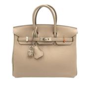 Hermès Vintage Pre-owned Laeder handvskor Gray, Dam