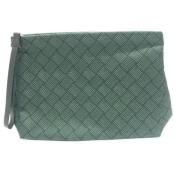 Bottega Veneta Vintage Pre-owned Tyg kuvertvskor Green, Dam