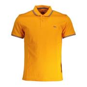 Harmont & Blaine Polo Shirt med Kontrasterande Detaljer Orange, Herr