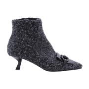 Enzo Di Martino Stiliga Lady Violet Ankelboots Gray, Dam