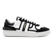 Lanvin Stiliga Clay Sneakers för Män Black, Dam