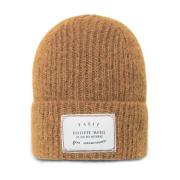 Philippe Model Mohairull Beanie med Broderad Patch Beige, Unisex