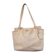 Prada Vintage Pre-owned Laeder prada-vskor Beige, Dam