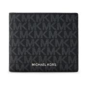 Michael Kors Snygg Läderplånbok Black, Herr