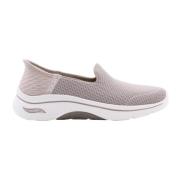 Skechers Minastra Casual Mocassin Skor Gray, Dam