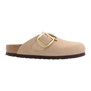 Birkenstock Bekväma KNUPPEL-tofflor för vardagsbruk Beige, Dam