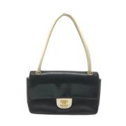 Chanel Vintage Pre-owned Laeder totevskor Black, Dam