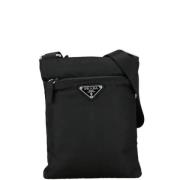 Prada Vintage Pre-owned Tyg prada-vskor Black, Dam