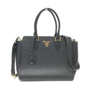 Prada Vintage Pre-owned Laeder prada-vskor Black, Dam