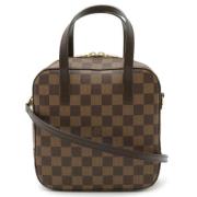 Louis Vuitton Vintage Pre-owned Tyg handvskor Brown, Dam