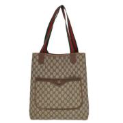 Gucci Vintage Pre-owned Tyg gucci-vskor Beige, Dam