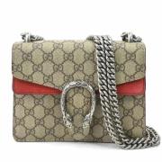 Gucci Vintage Pre-owned Canvas gucci-vskor Beige, Dam