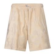 Bonsai Stiliga Beige Shorts för Män Beige, Herr