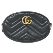 Gucci Vintage Pre-owned Laeder gucci-vskor Black, Dam