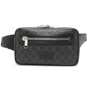 Gucci Vintage Pre-owned Canvas gucci-vskor Black, Dam