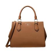 Michael Kors Satchel Bagage Väska Brown, Dam