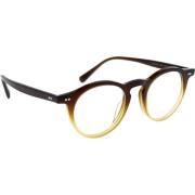 Oliver Peoples Originala receptglasögon med 3 års garanti Brown, Unise...